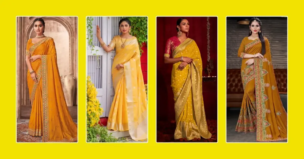 200 Yellow Saree Captions With Emoji For Instagram And Other Social Media Posts